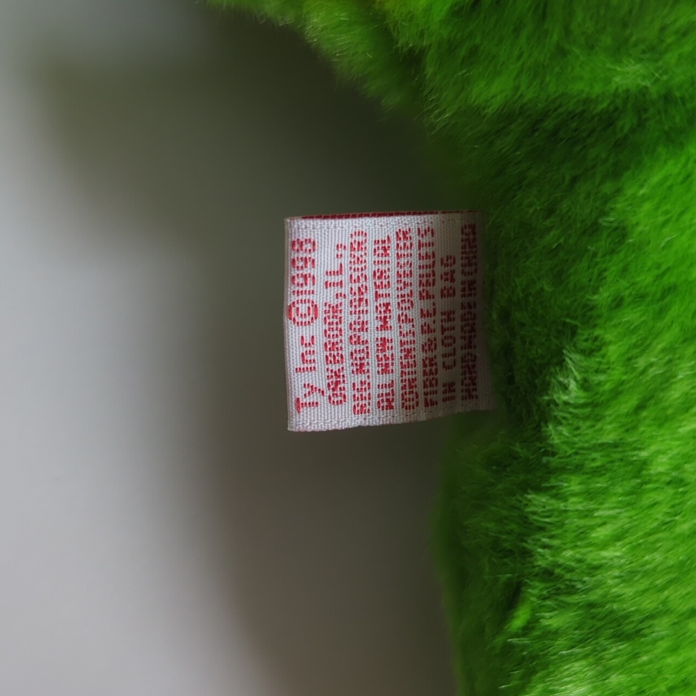 Ty lot Smoochy beanie babies beanie buddies McDonald's frogs with tags 97-99 - Picture 4 of 11